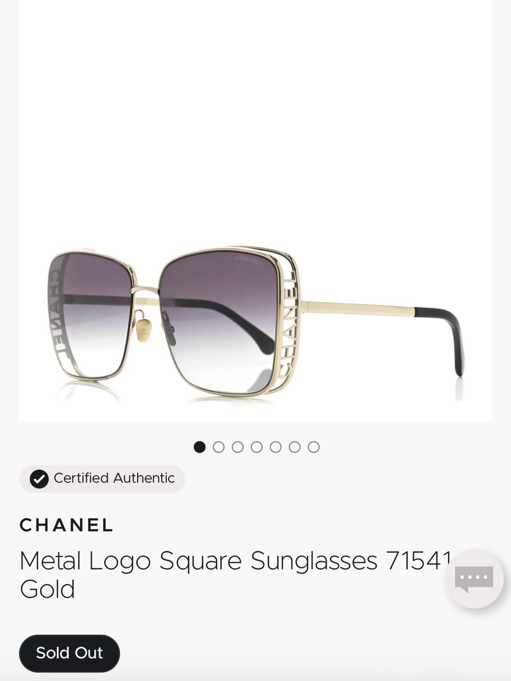 Chanel sunglasses